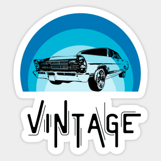 80s Car Sticker